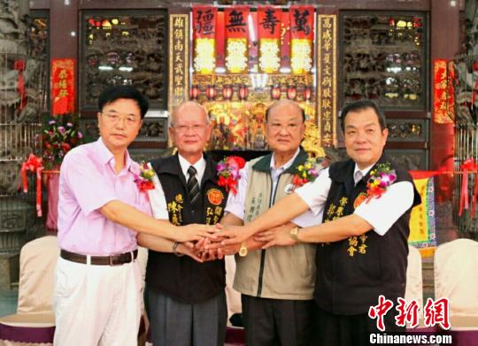 文化學(xué)者朱正明再次赴臺交流關(guān)公文化(圖)